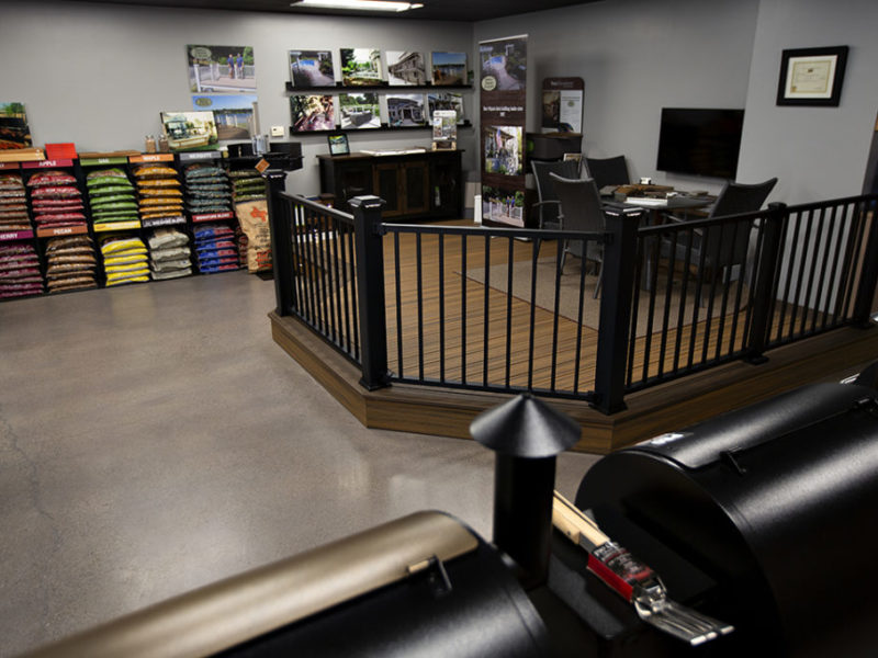 Commercial Polished Concrete Floor at Simply Decks Fort Wayne, IN