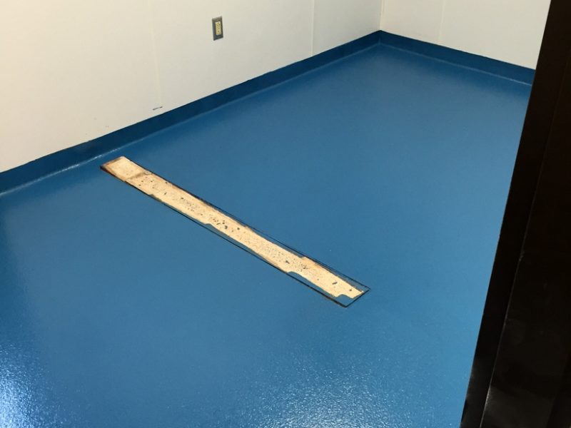 polished concrete floor Ancilla College Plymouth, Indiana