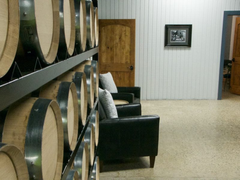 polished concrete project for Three Rivers Distilling