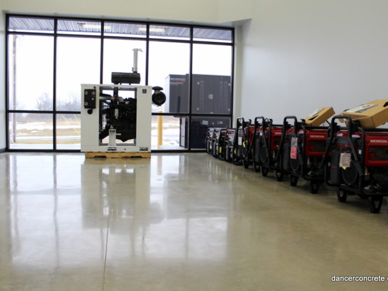 Polished Concrete Flooring Project Fort Wayne