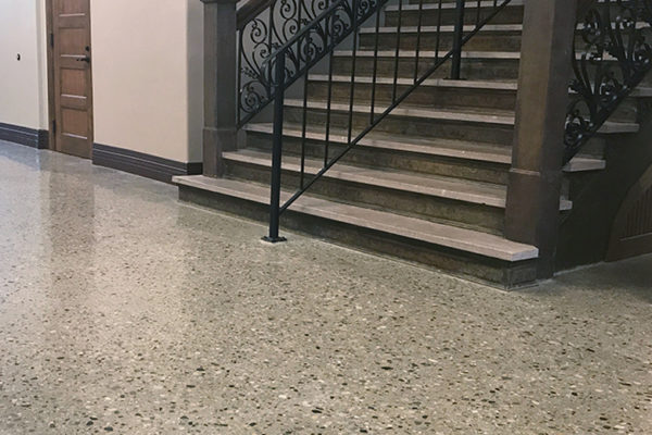 Polished Concrete floor Fulton County Courthouse