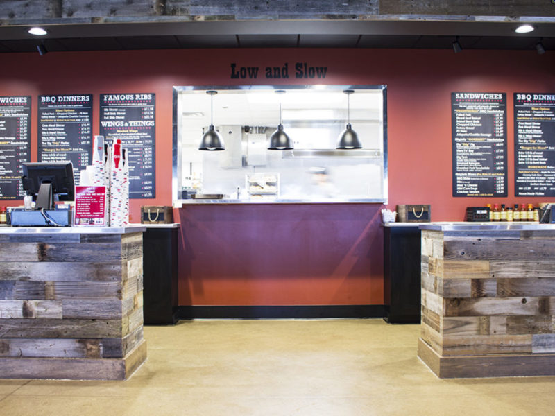 concrete floor polishing for shigs in pit