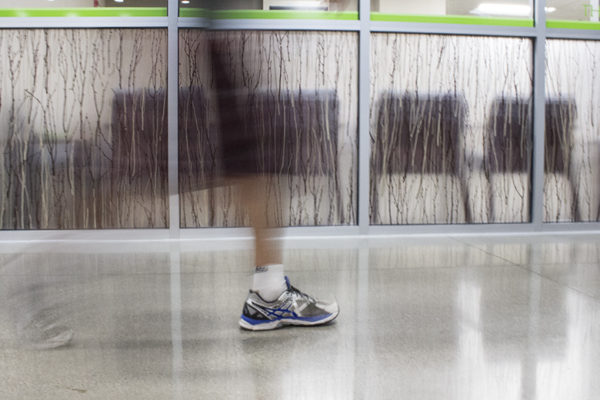 Jackson R. Lehman Family YMCA concrete polishing project