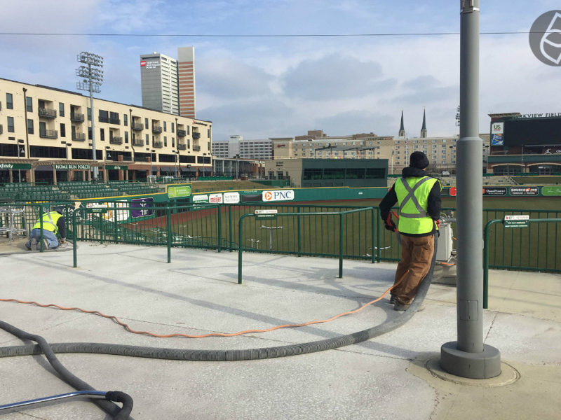 Polished Concrete Matte parkview field