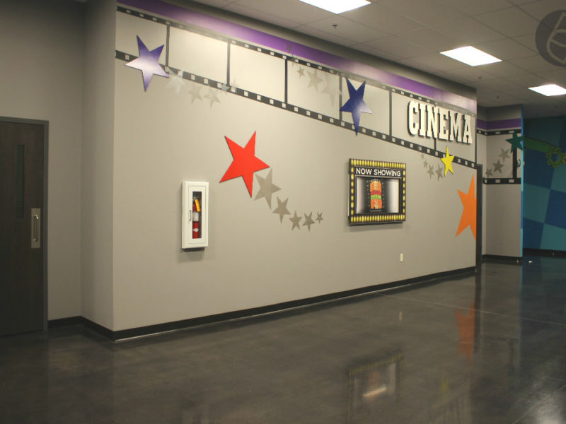 Lifehouse Church concrete floor polidhing