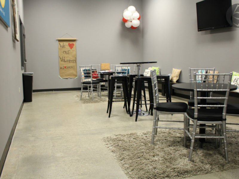 Lifehouse Church concrete floor polishing