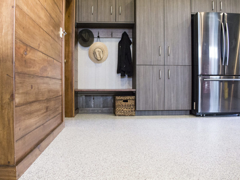 Chip Epoxy Flooring project