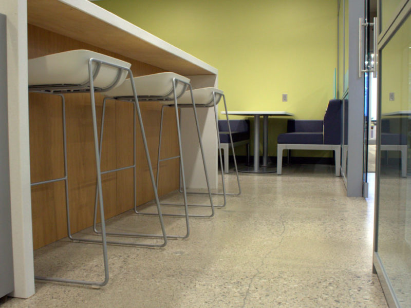 commercial polished concrete - Downtown Office