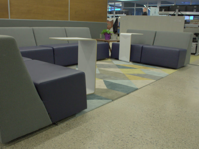 polished concrete floor - Downtown Office