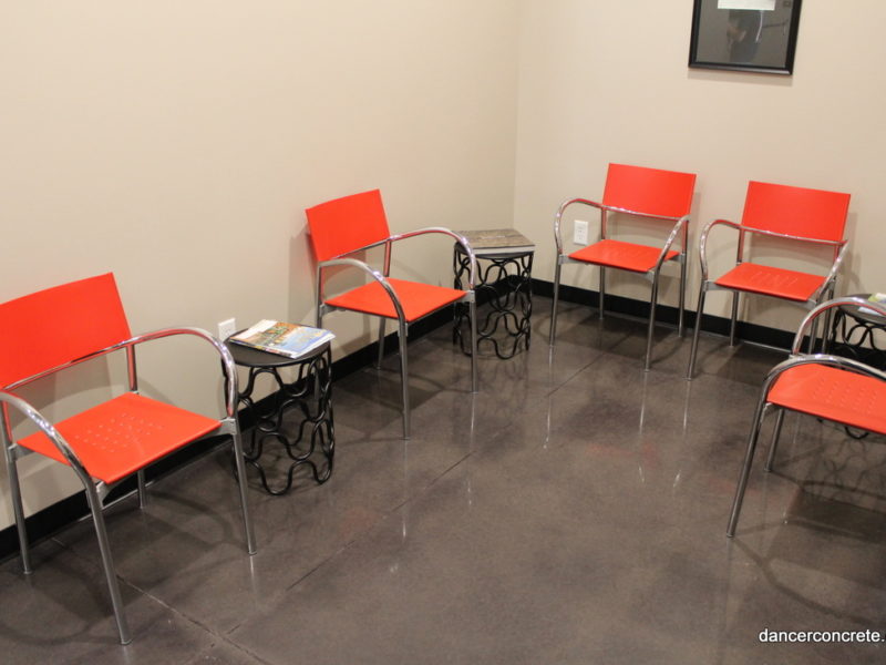 polish and dyed concrete floor Stoy Farms