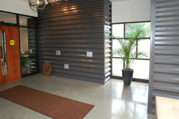 polished concrete floors for the Vein Care Center