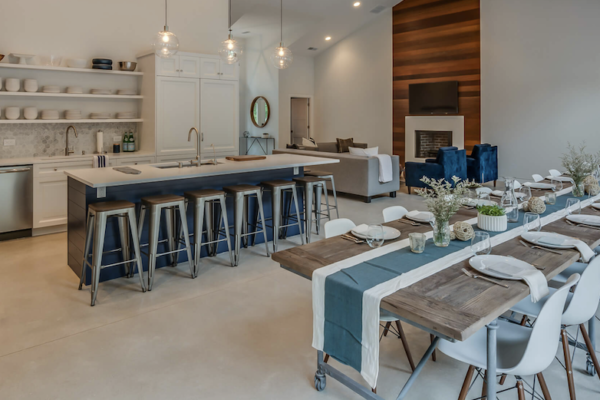 Concrete Flooring project for Apple Blossom Resort