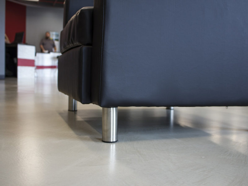 Best One Tire & Service Cream Concrete Overlay