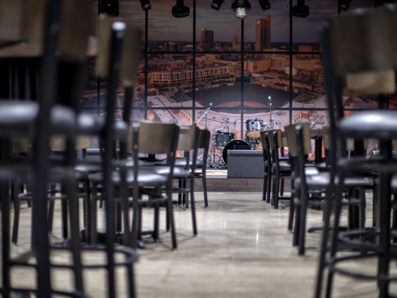 The Club Room Commercial Concrete floor