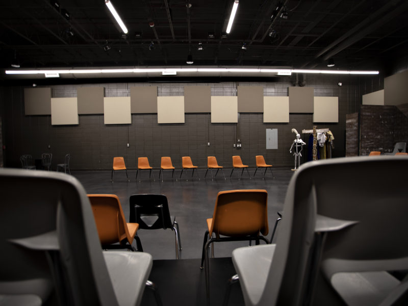 Polished Concrete flooring project at Northrop High School