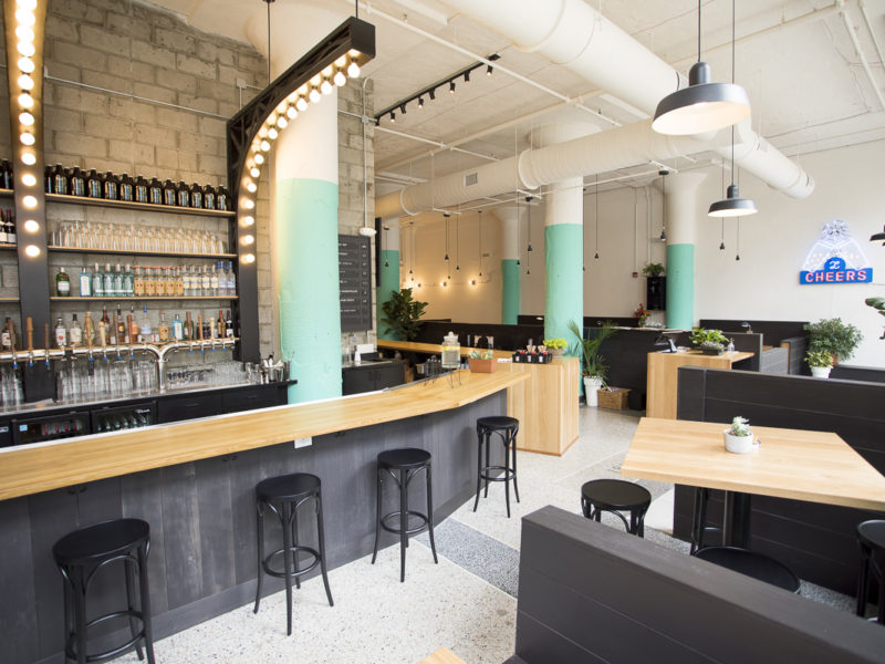 Polished Terrazzo at Landing Beer Co