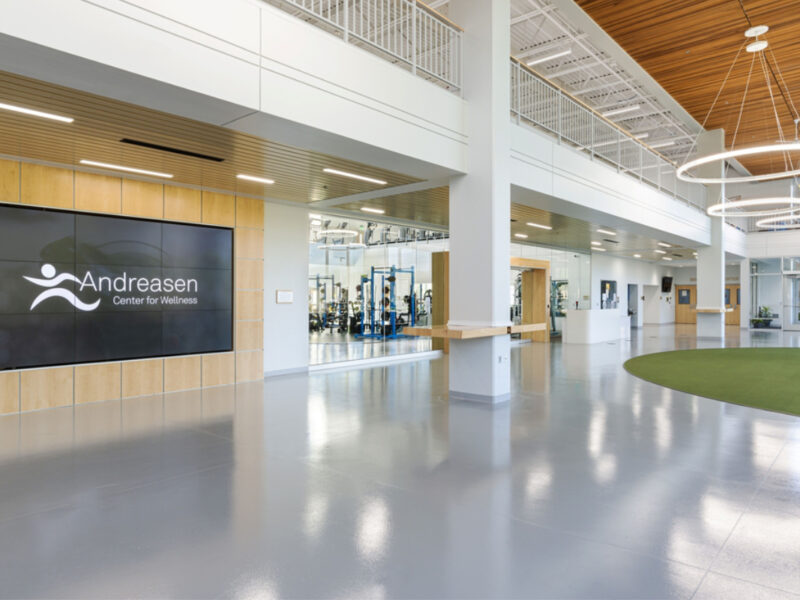 Andreasen Center for Wellness - TreadWell Color+ system