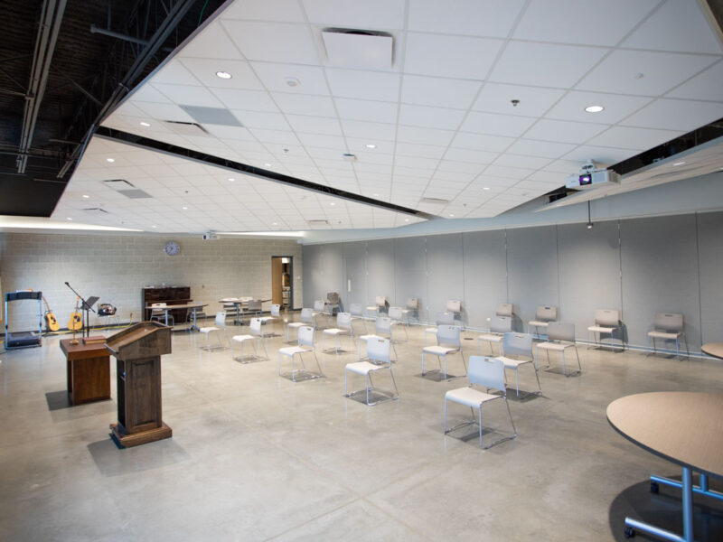 The Fort Wayne Rescue Mission flooring project