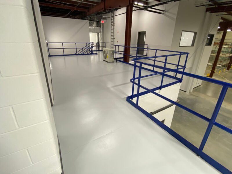Columbia City Medical Manufacturing TreadWell Industrial+ flooring project Columbia City, IN