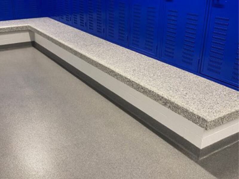 Epoxy Coatings - Carroll High School Locker Rooms