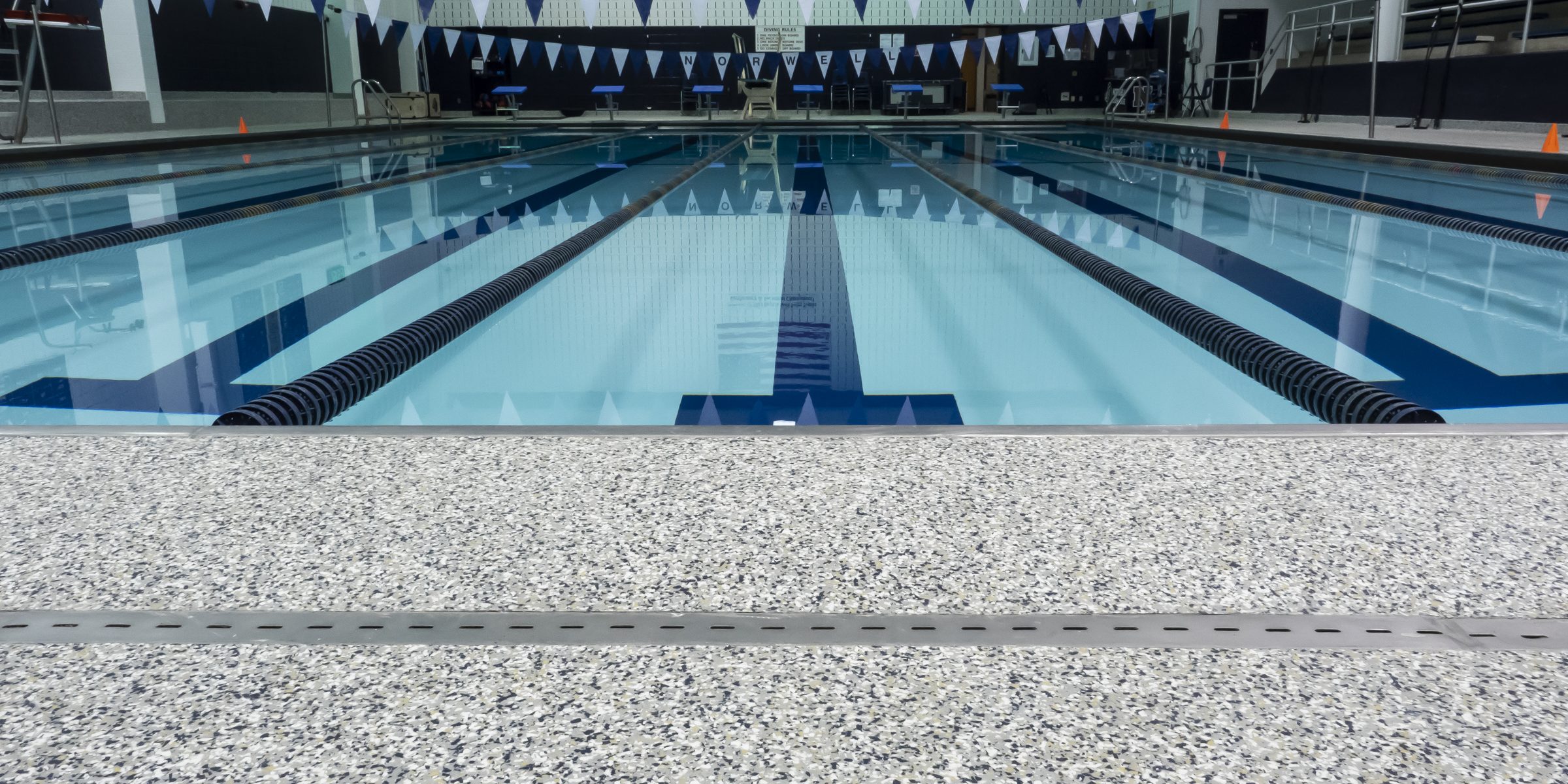 Norwell High School Pool Epoxy Pool Coating Epoxy Pool Deck+